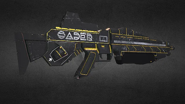 冲锋枪 枪械 武器模型 pbr模型 游戏模型