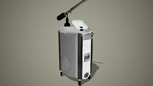 美容机设备3D模型