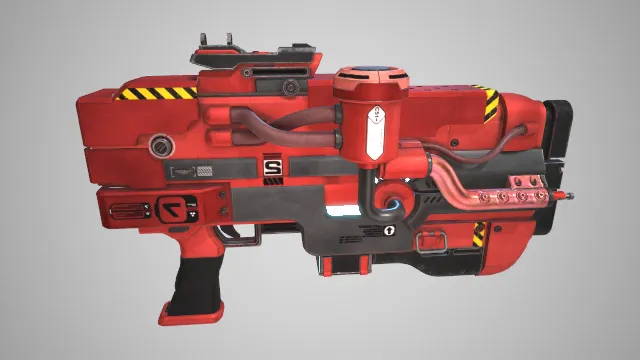 手枪 枪械 武器模型 pbr模型 游戏模型