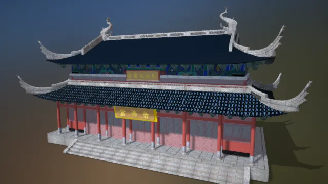 佛堂 佛教建筑 宗教建筑 大堂