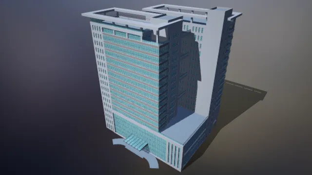 大型商业建筑 写字楼 玻璃楼 现代建筑 大厦