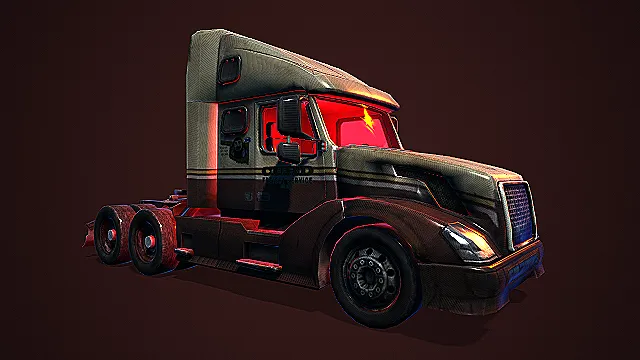 重型牵引型卡车