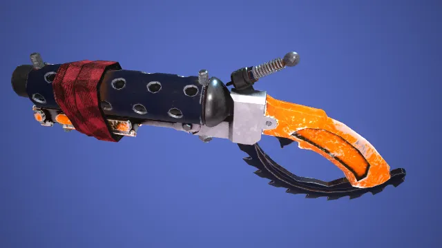 手枪 武器模型 pbr模型 游戏模型