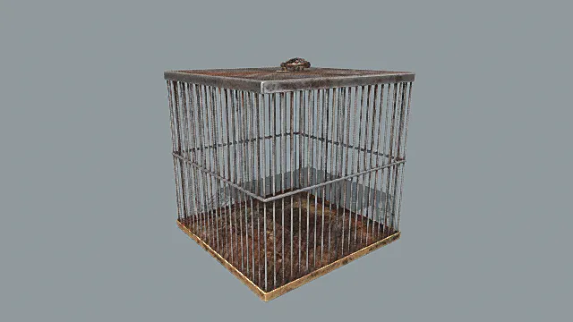 铁笼 囚笼 金属