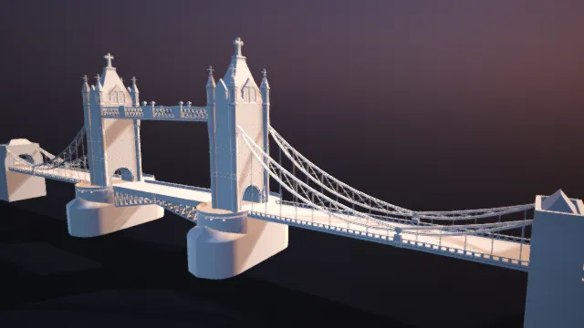 伦敦大桥 跨海大桥 现代建筑 西方建筑