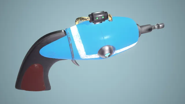 手枪 武器模型 pbr模型 游戏模型