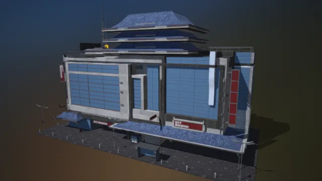 现代化城市 科技城市 商业建筑 未来都市 高楼