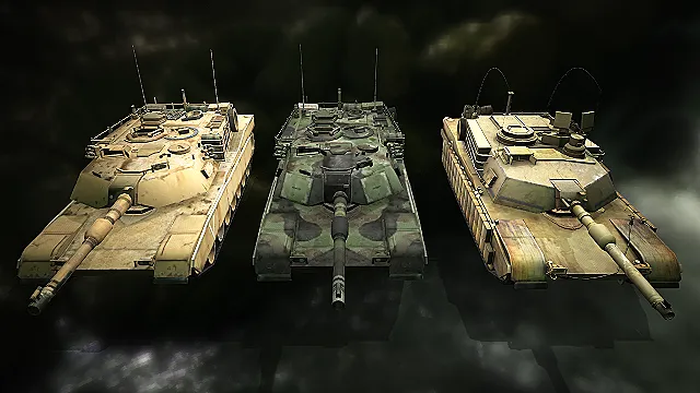 M1A1美式坦克 绿洲涂装 沙漠涂装