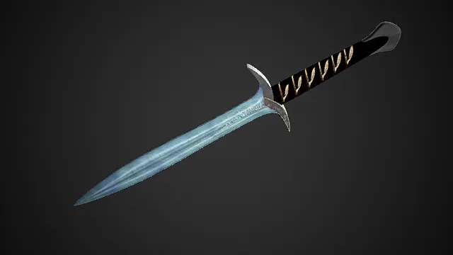 蝼刀 武器 刀具 3D模型