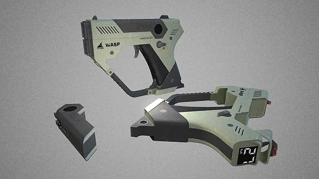 手枪 枪械 枪械模型 pbr模型 游戏模型