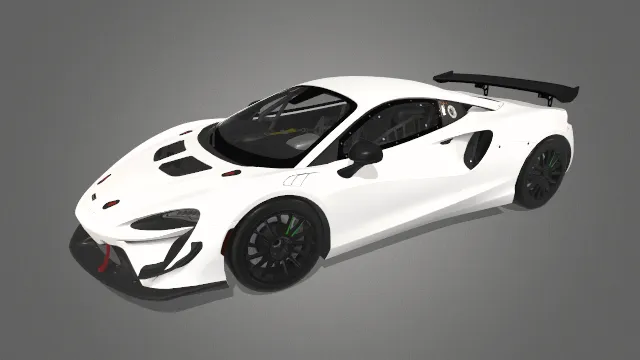 2023迈凯伦豪车跑车轿车交通工具