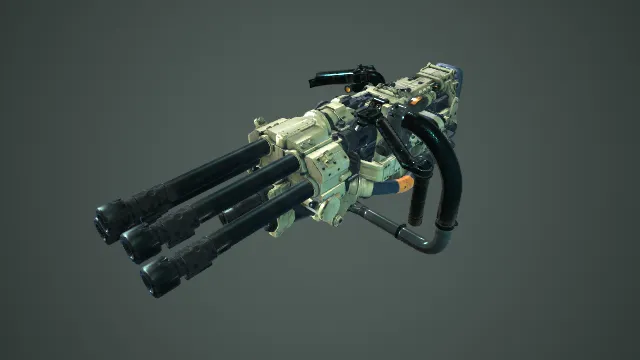 三管火枪 武器 枪械 道具