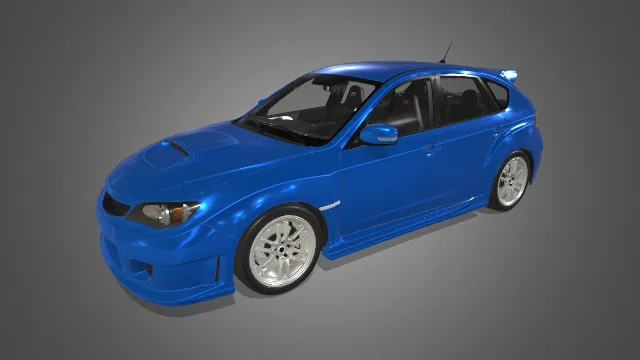 2011英格斯n-spec蓝色汽车交通工具