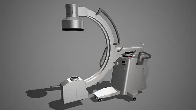 C型臂X光机 3D模型 器械设备