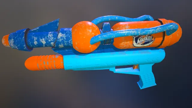 手枪 武器模型 pbr模型 游戏模型