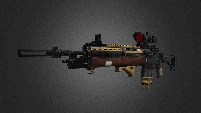 AR 5破旧的突击步枪