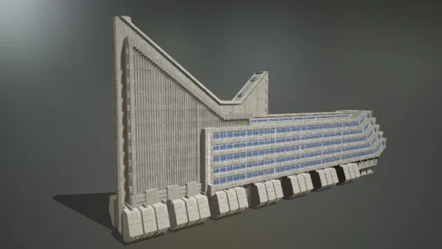 科幻都市 未来建筑 科技城市 奇异建筑 城市堡垒