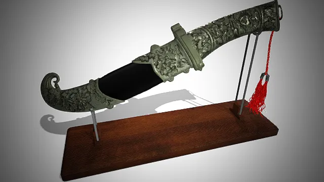 次世代刀具 冷兵器 军事3D模型