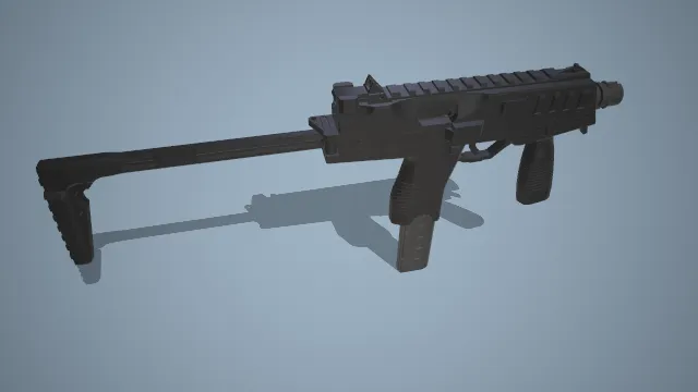 高效先锋MP5 冲锋枪 精准射击 经典枪械 执法专用