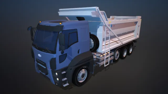 自卸车 翻斗车 工程车 大卡车 大型车辆 运输车辆