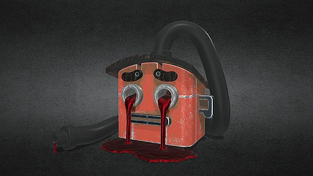 拟人 流油 卡通 抽象 工件