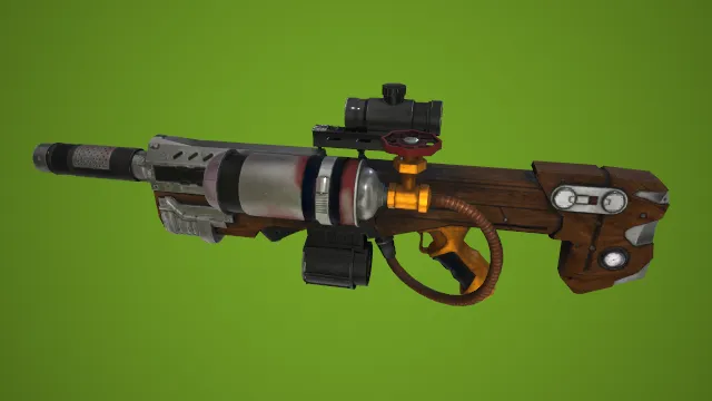 步枪 武器模型 pbr模型 游戏模型