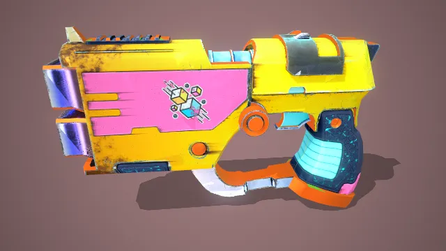 冲锋枪 枪械 武器模型 pbr模型 游戏模型