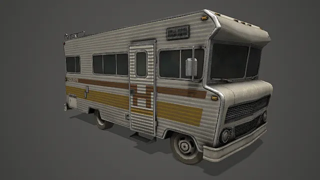 1975 GMC 房车模型