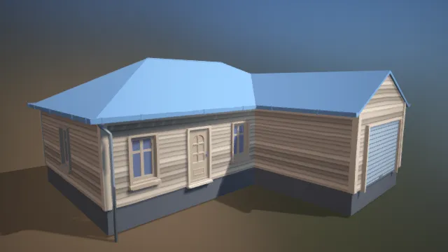 房屋 建筑 住宅 风格化建筑