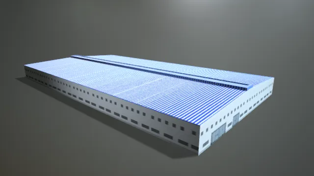 工厂 厂区建筑 现代建筑 机械厂区 海洋装备制造厂 原料仓库