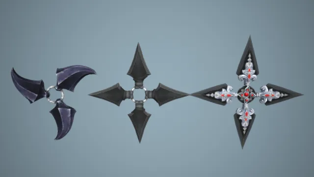 飞轮 武器 暗器 手里剑 游戏道具 魔法道具