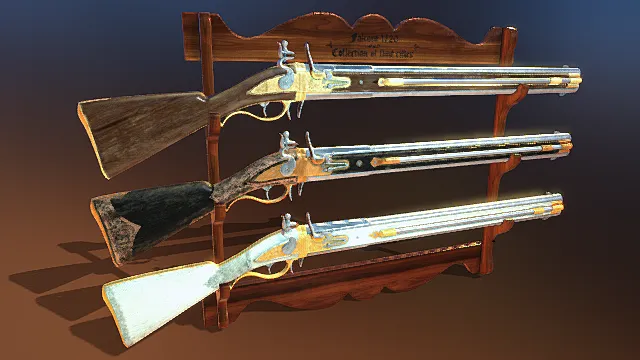 枪  军事装备  猎枪  西部牛仔  火枪