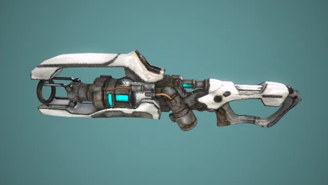 步枪 武器模型 pbr模型 游戏模型