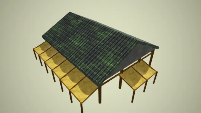 店铺 露天商店 南方水乡 写实建筑