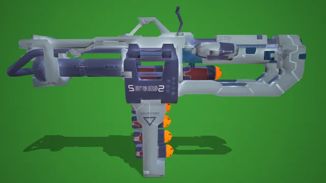 手枪 枪械 武器模型 pbr模型 游戏模型