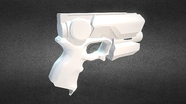 充能手炮 枪械 枪械模型 pbr模型 游戏模型