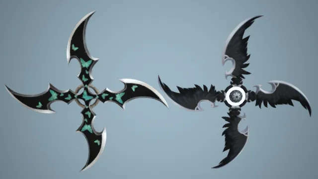 飞轮 武器 暗器 手里剑 游戏道具 魔法道具