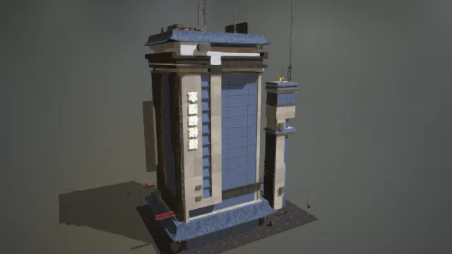 现代化城市 科技城市 商业建筑 未来都市 高楼