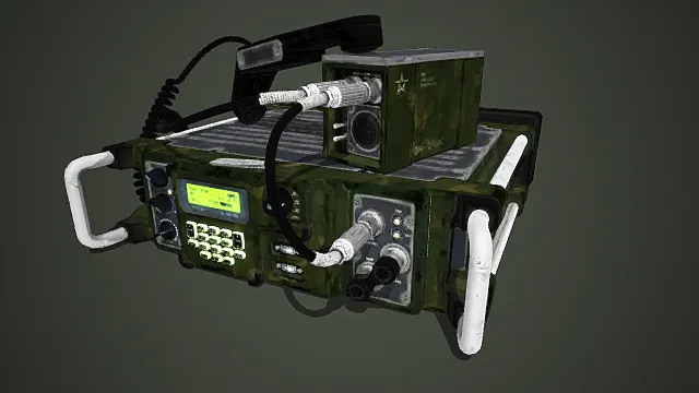 SRX 2200 增强型战斗无线电设备模型