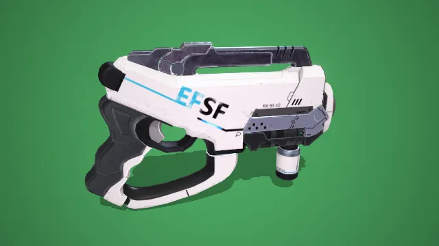 手枪 武器模型 pbr模型 游戏模型