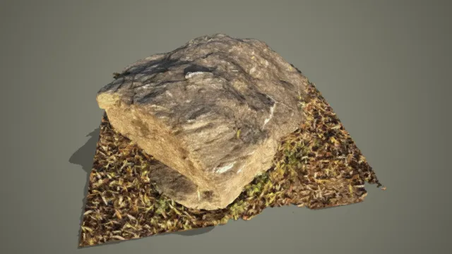 巨型岩石 写实石头 石块 扫描模型