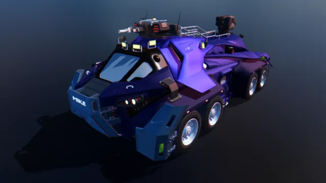 赛博汽车 组装车辆 科技车 战车