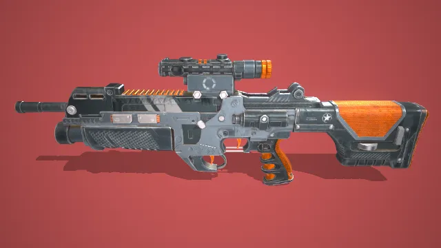 步枪 枪械 武器模型 pbr模型 游戏模型