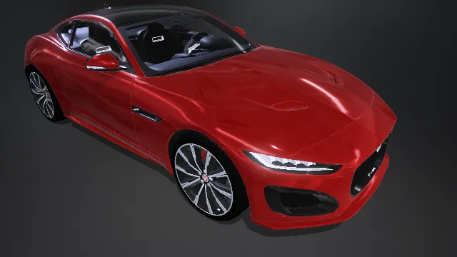 捷豹F-Type 敏捷动感优雅奢华款 红色 动感 优雅