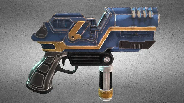 手枪 枪械 枪械模型 pbr模型 游戏模型 