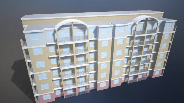 住宅 小区居民楼 公寓 单身公寓 住宿楼