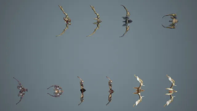 游戏装备 弓箭 武器 长弓 冷兵器 神器