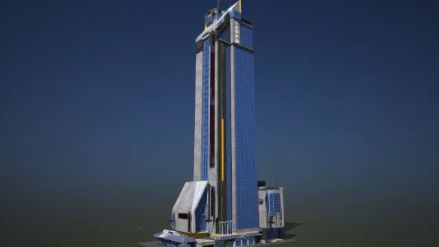 现代化城市 科技城市 商业建筑 未来都市 高楼