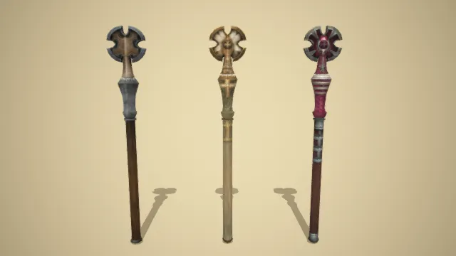 权杖 武器 道具 法杖 魔法工具 游戏装备店