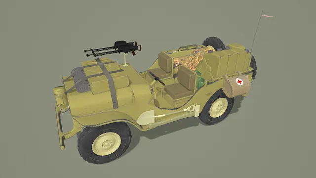3D卡通风格军用车辆模型,创意设计(3D车辆、卡通风格、军事硬朗风,车辆设计主题)